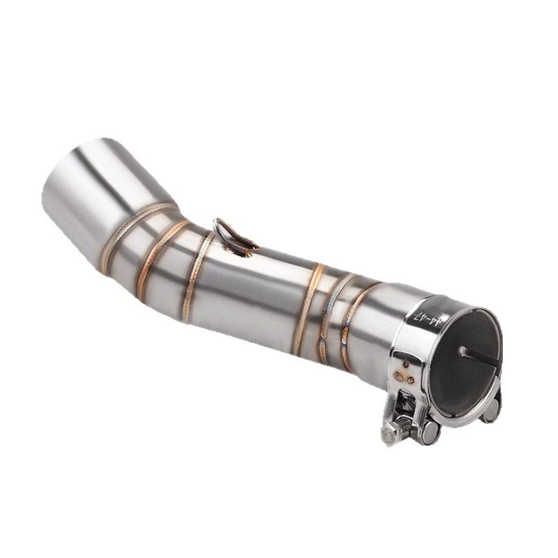 Motorcycle Exhaust Pipe for Chu Liuxiang CLX700, Stainless Steel, 51mm, Small/Medium Section