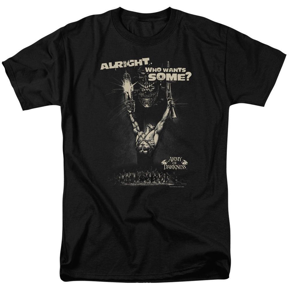 Army Of Darkness Want Some T-Shirt Sizes S-4XL NEW