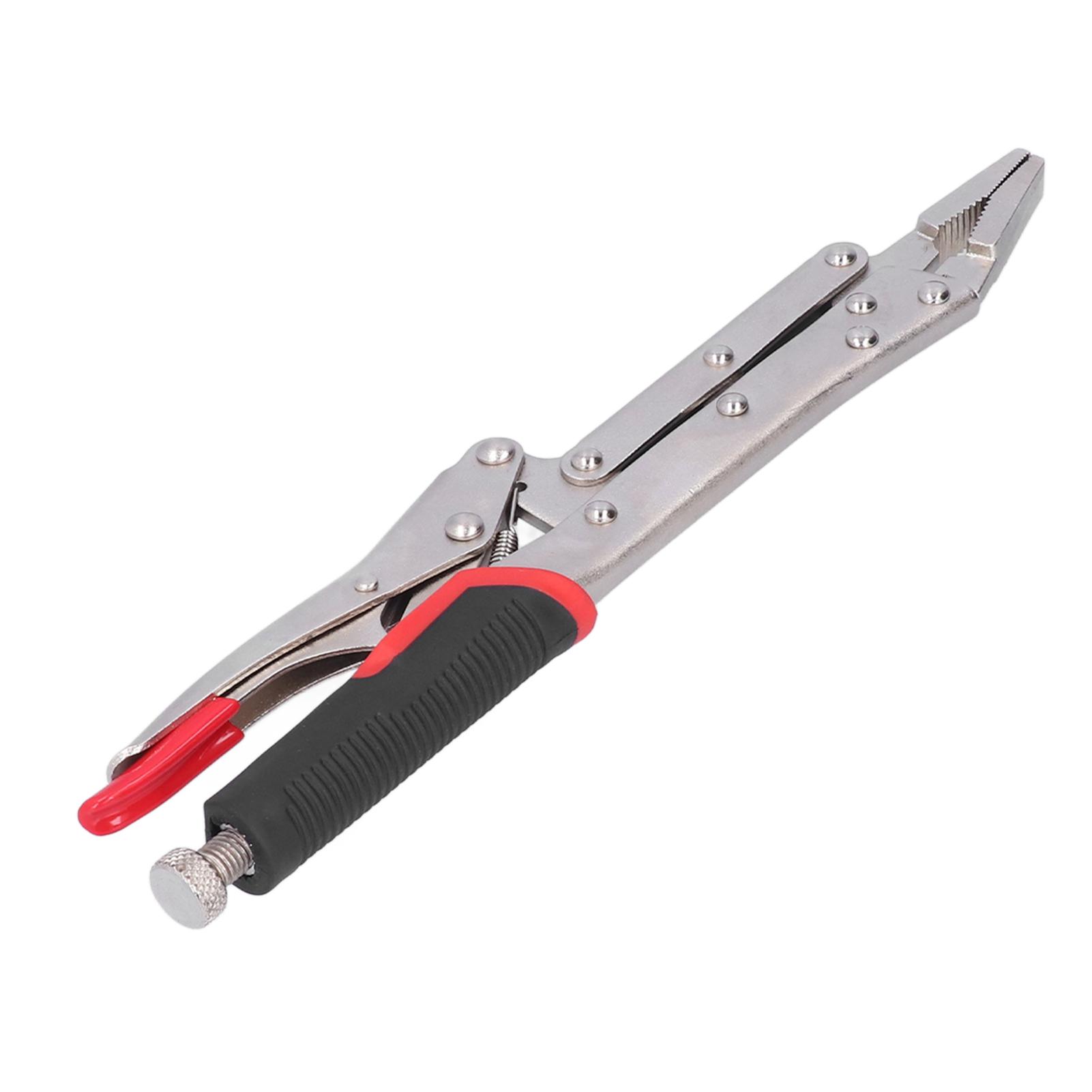 

Straight Jaw Locking Pliers Fast Release Long Nose Plier Woodworking Clamping Tool