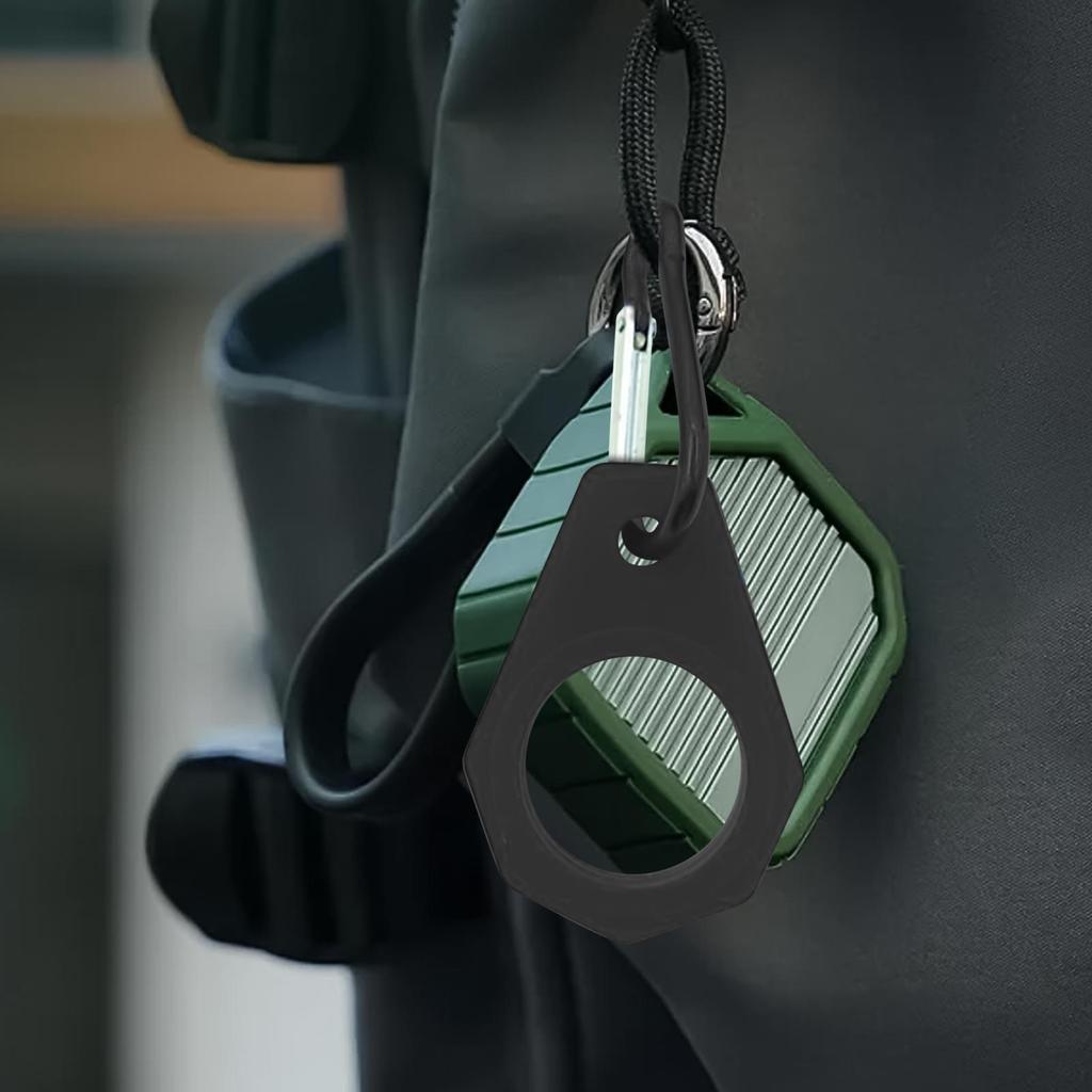 Water Bottle Buckle Holder Portable Bottle Carrying Clip 6 Pieces Silicone Drinking Container Buckle With Carabiner For Hiking