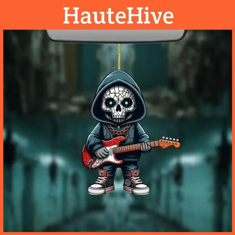 Skeleton Car Halloween Hanging Decoration Acrylic Material Car Interior Styling