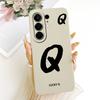 For Tecno Camon 50 Pro 4G CN5c Lucky Initial Letter Phone Case For Tecno Camon 50Pro 4G Soft Silicone Cases Bumpers