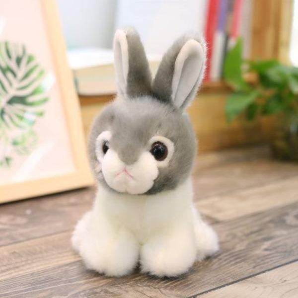 Little White Rabbit Doll Plush Toy Bunny Cloth Doll Cute Bunny Doll Girl Birthday Gift