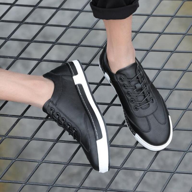 Men Leather Casual Shoes Men Sneakers 2024 Autumn Brand Mens Suede Shoes Comfortable Flat Male Footwear Zapatillas Hombre