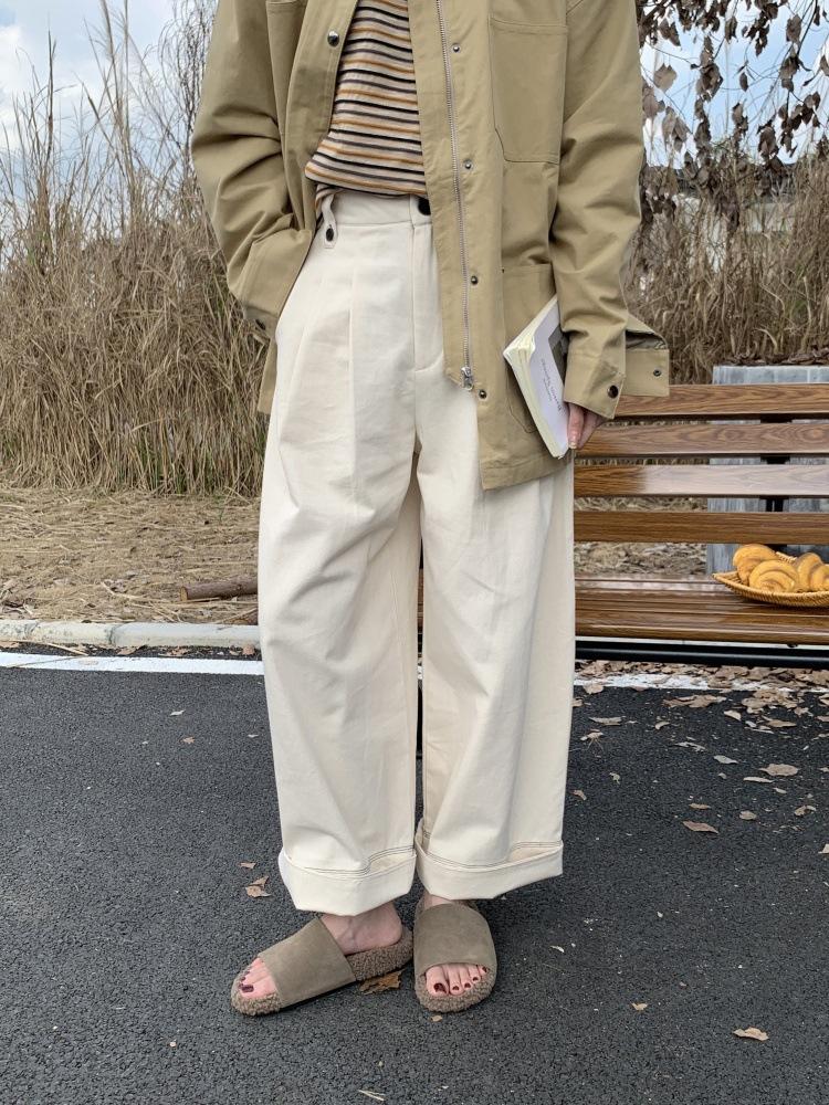 Korean version of the classic simple and generous soft bottom with open-toed lazy one-pedal Mao Mao Birken slippers