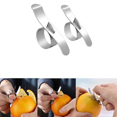 Kitchen Gadgets Lemon Zester Grater Peeling Tool Orange Peeler Durable Fruit Grater