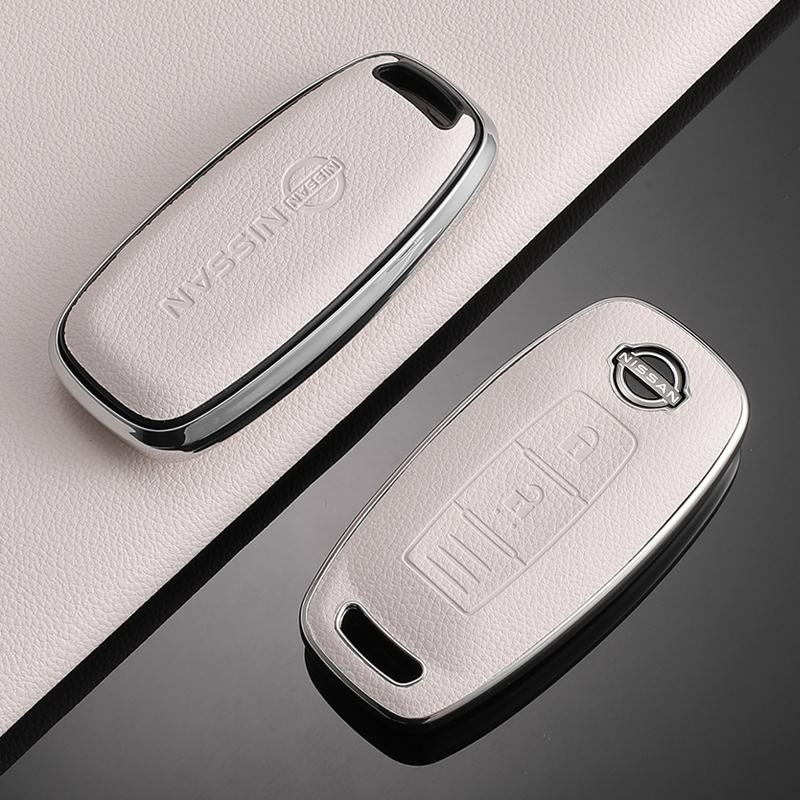 New TPU Car Remote Key Case Cover Shell Fob Holder for Nissan X-trail T33 Qashqai J12 Teana 2022 2023 Keychain Auto Accessories