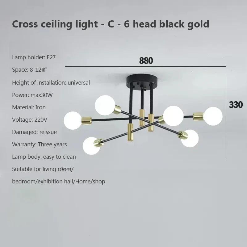 Candelabru LED modern Plafoniere minimaliste pentru sufragerie Lămpi pentru dormitor Decor pentru interior Corpuri de iluminat pentru interior Lustru