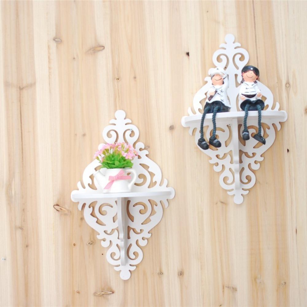 Point for Living Room Decor Wooden Display Rack Floating Wall Shelf Flower Pot Rack Storage Board
