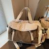Large capacity short business trip travel bag lightweight fashion hand luggage bag lightweight storage sports yoga fitness bag