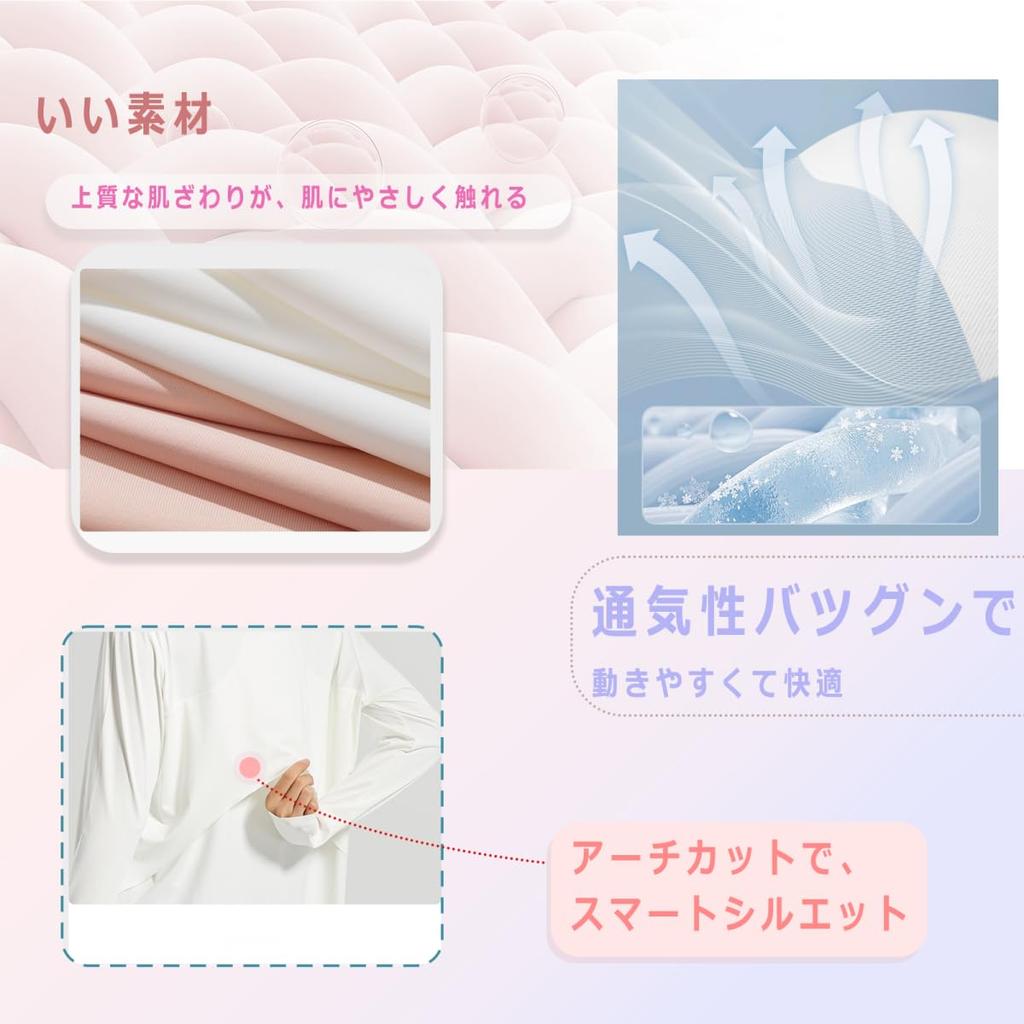 Pluviva Yoga Sports Long Hot Quick Women's Top, T-Shirt, Sleeve, Pilates, Running, Gym, Yoga, Cycling, Fitness, Drying, C012-gr-L