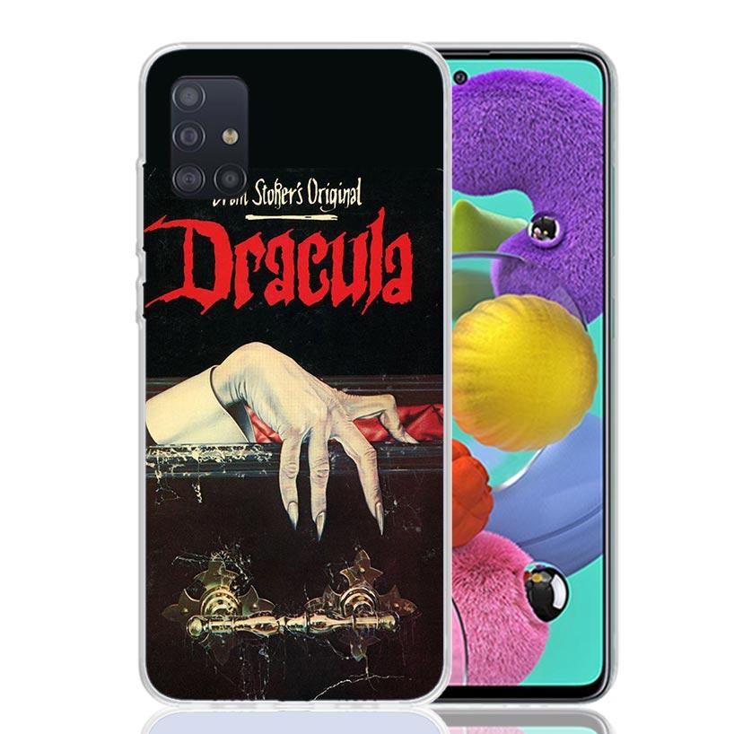 Gothic Vampire Scarlet Art Phone Case For Samsung Galaxy A52 A32 A22 A12 A02S A50S A30S A51 A31 AA71 Note 20 Ultra 10 S10 Plus G
