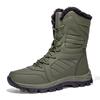 Boot Woman High-top Waterproof Ankle Boots Men Thick Plus Warm Large Size Snow Hiking Boots Outdoor Cotton Shoes Sneakers