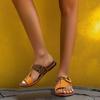 Fashion 2025 Summer New Women’s Slippers Mixed Colors Outdoor Low Heel Thong Sandals for Plus Size Comfortable Daily Casual Slippers