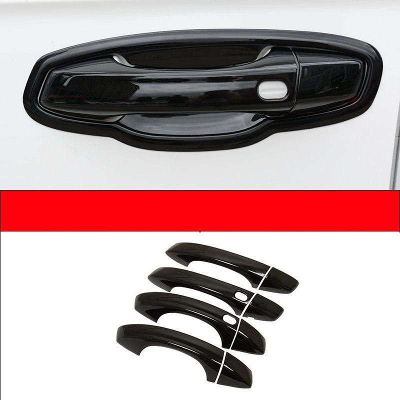 For SEAT Ibiza MK5 6F KJ1 2017 2018 Gloss Black Door Handle Cover Protective Styling Sticker Car Accessories