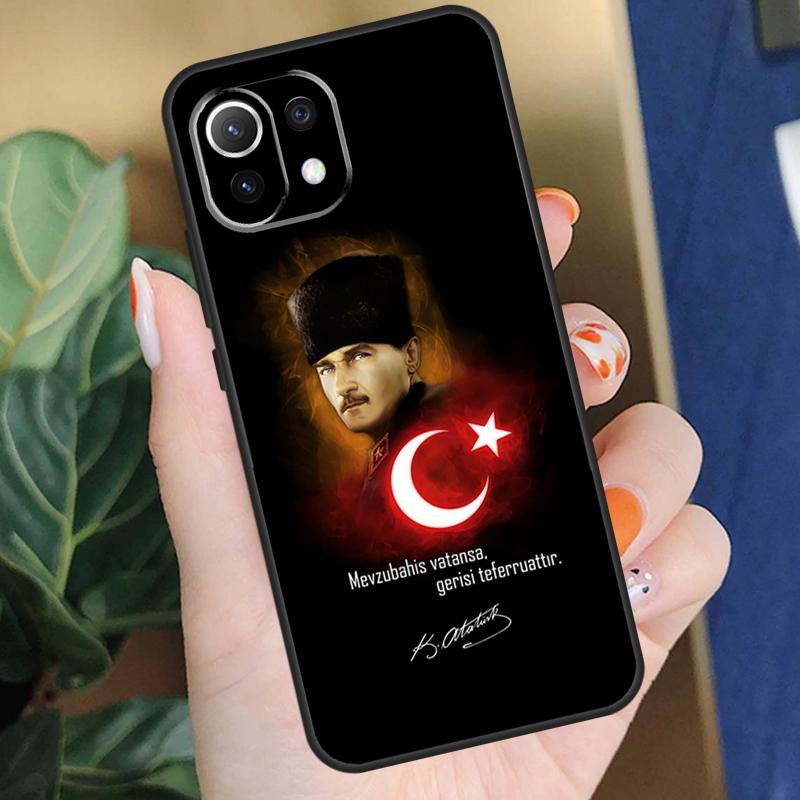 Turkey Turkish Flag Case For Xiaomi 15 14 Ultra 13T 14T 15T Pro 17 Pro Max POCO F8 F7 F5 F6 X5 X6 X7 Pro Coque