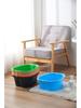 Thickened Apple-Shaped Plastic Foot Spa Basin for Massage and Soaking