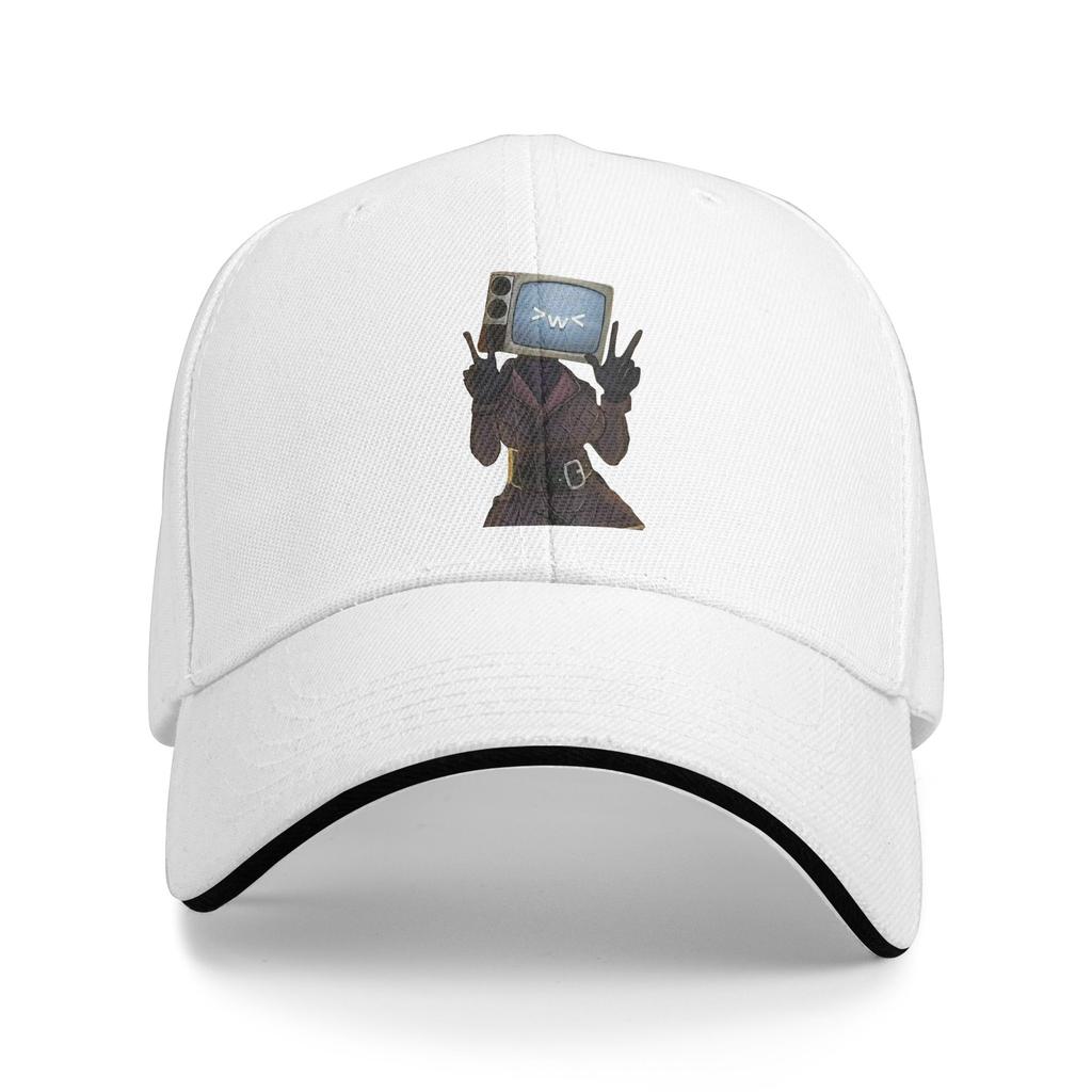 Skibidi Toilet Baseball Caps Casual  Sandwich Cap Unisex Polyester Sun Hat Running Golf