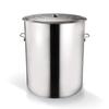 JPHZNB Stainless Steel Commercial Soup Bucket Set with Lids