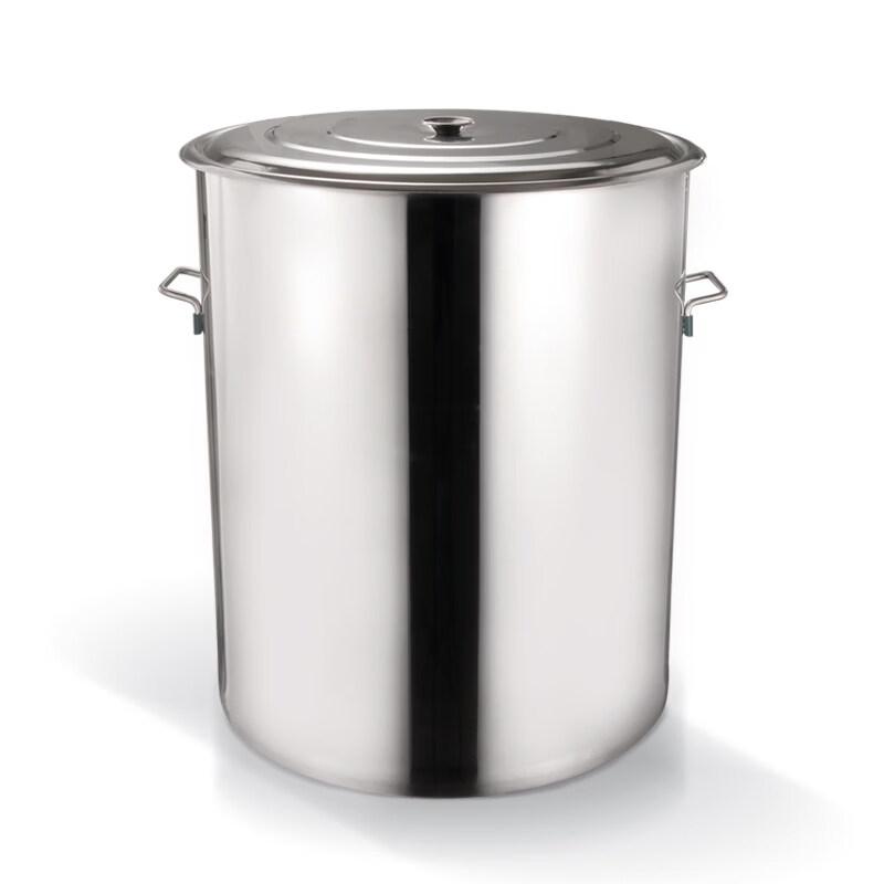 JPHZNB Stainless Steel Commercial Soup Bucket Set with Lids