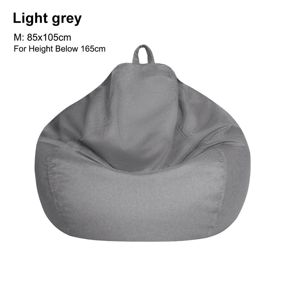 without Filling Home Decor Soft Comfy Seat Chair Sofa Cover Lazy Lounger Snugly Gamer Chair Large Bean Bag