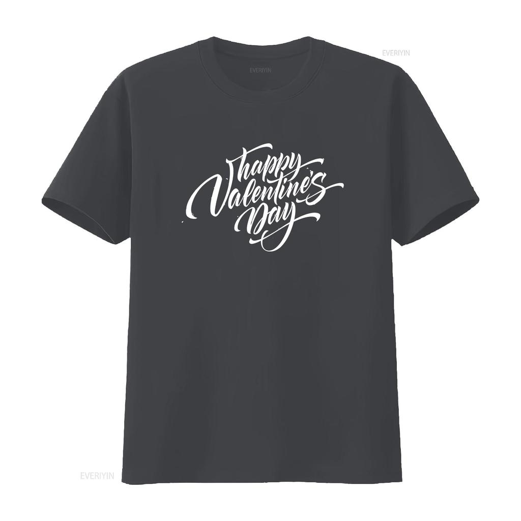 Happy Valentine S Day Cute T Shirt for Men Perfect Party or Idea Black X Large vintage Washed Soft Breathable designer clothes