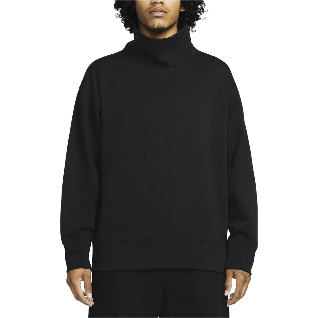 Nike Sportswear Tech Fleece Reimagined Oversized Turtleneck Sweatshirt 'Black' Men's FB8170-010