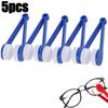 10pcs Fun Creative Multifunctional Glasses Cleaning Rub Eyeglass Sunglasses Spectacles Microfiber Cleaning Brushes Wiping Tools