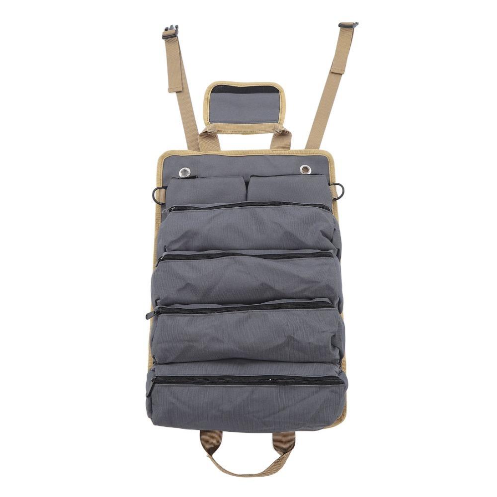 Separate Pockets Roll Up Tool Bag Professional Portable Tool Storage Bag Tool Organizer  Gardening
