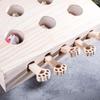 Solid Wood Whack-a-Mole Educational Cat Toy - Internet Sensation!