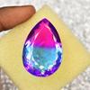 Certified Natural Bi-Color Tourmaline 86.1 Ct Pear Fabulous Loose Gemstone