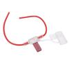 31.5cm 12AWG Car Fuse Holder TPE PVC with Manual Reset 10A Fuse for Automobiles Trunks RVs