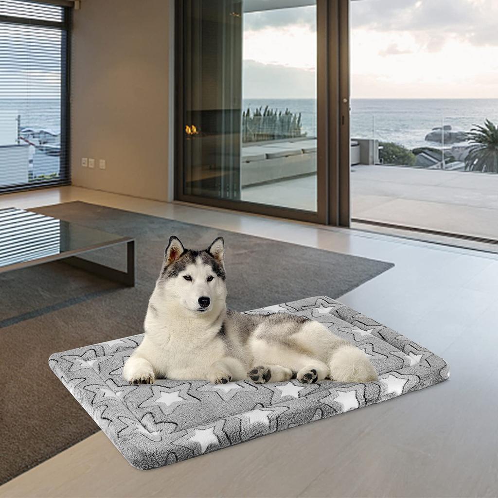EMPSIGN Dog Bed Cat Bed Pet Cushion Pet Mat Reversible Washable Sleeps Soundly Use Cold Protection Heat Protection Good Breathability Just the Right