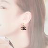 Chanel Pierce Gold Gold Plated Women