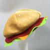 Hamburger Hat Crazy Party Supplies Decorations Silly Cap for Adult Festival Food