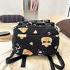Cartoon Print Student Schoolbag Women's Backpack Large Capacity Backpack