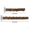 2PCS Bird Perch Stand With Strong Suction Cup For Parrots And Small Bird Indoor Training Exercise Enrichment Accessory
