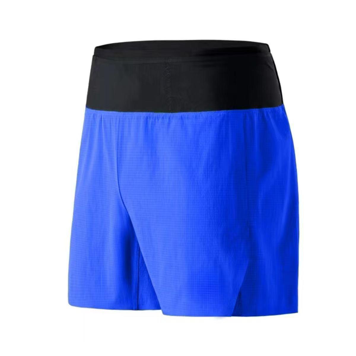 Quick-Dry Marathon Running Shorts with Zipper Pocket Extra Large