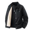 New Arrival: Velvet-Lined Waffle Fabric Lapel Jacket for Fall/Winter - Fashionable Casual Luxury Top