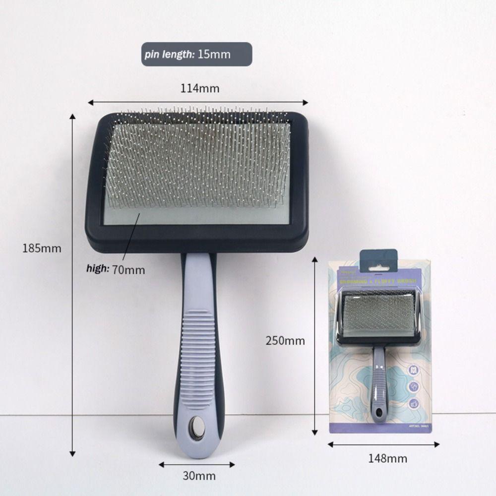 Massage Clean Pet Comb Removes Loose Dirt Pet Shedding Brush for Long and Short Haired Pets