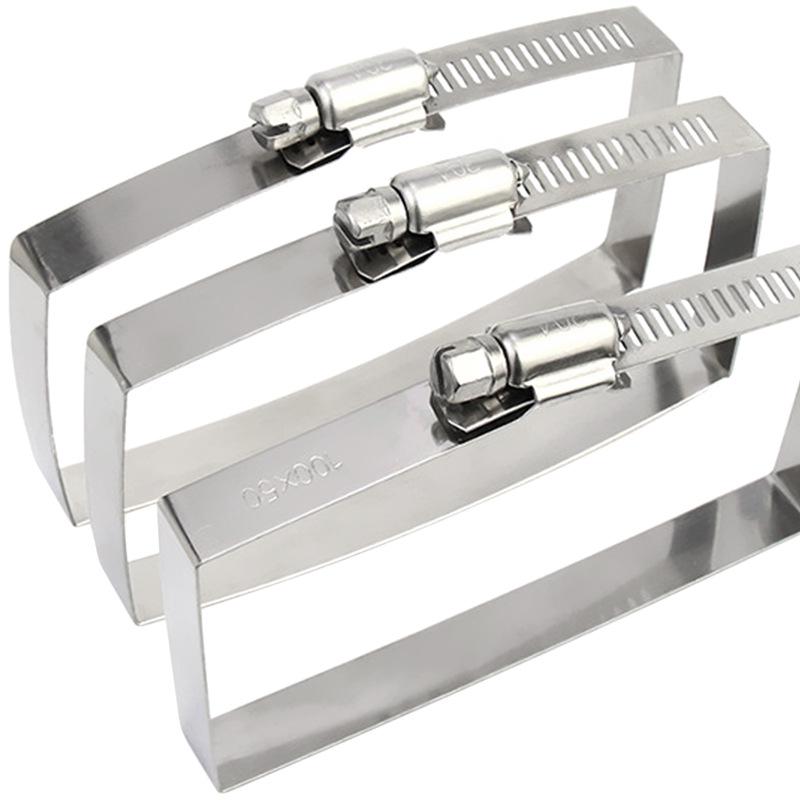 304 Stainless Steel Photovoltaic Cable Bridge Clamp (100-200)