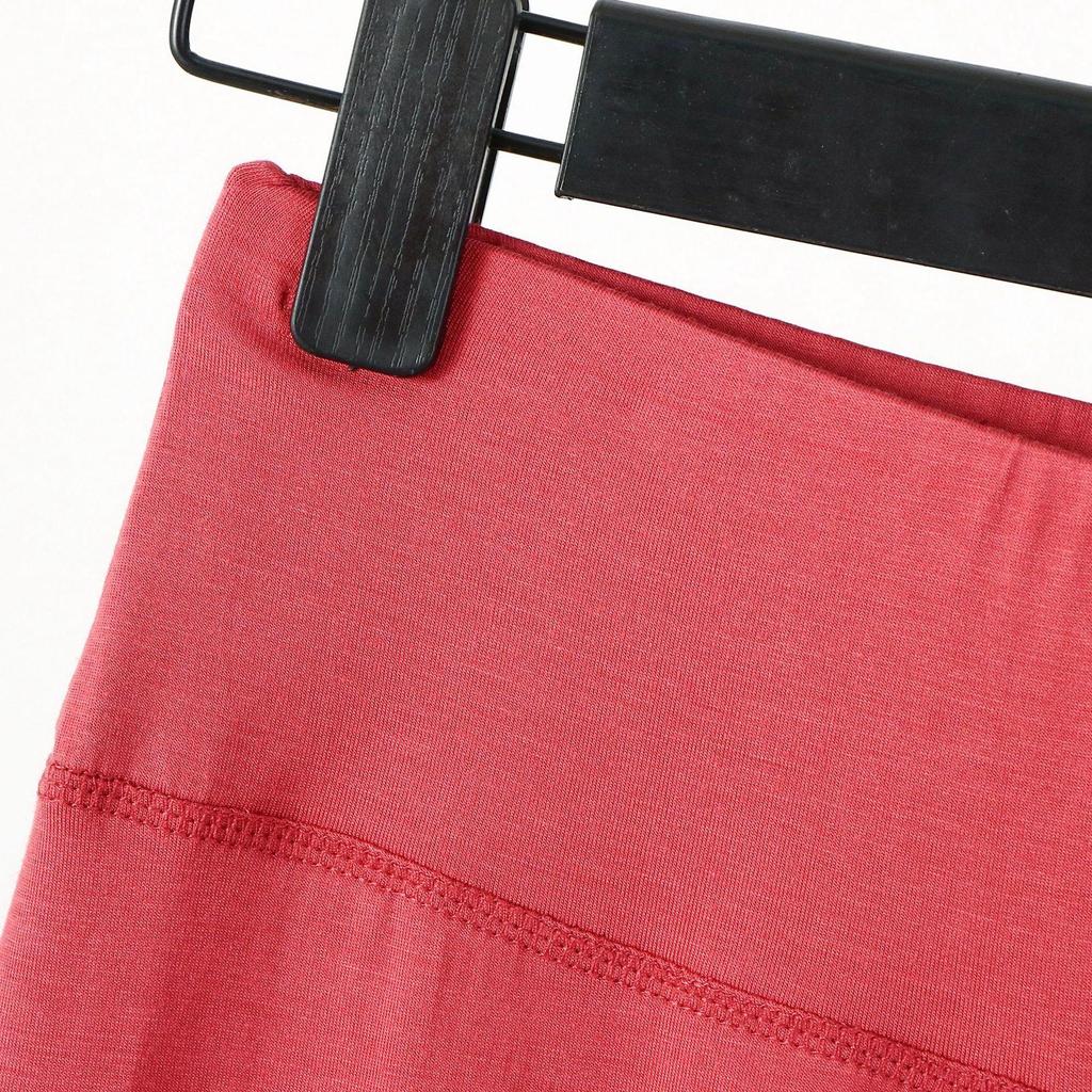 Legginsy Modalowe z Wysokim Stanem: Letnie cienkie, Duże rozmiary, Modelujące sylwetkę, Szorty bezpieczeństwa zapobiegające prześwitom dla kobiet