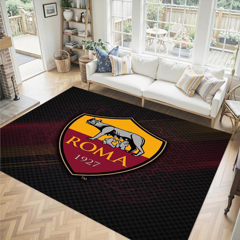 AS Roma Design Crystal Velvet Carpet Cozy Non?Slip Printed Rug For Bedroom Living Room Entrance