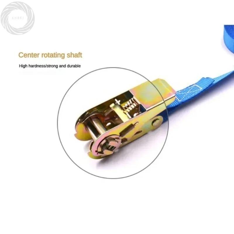 For Luggage Goods Transportation Outdoor Camping Cargo Strap Ratchet Tensioner Freight Car Fixed Tightener Tighten Rope