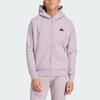 Adidas Z.N.E Z.N.E. Winterized Full Zip Hooded Track Top Jackets & Coats Men's Light Purple IN1847