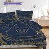 Pumas UNAM Pattern Bedding Quilt Set Quilt Cover Pillowcase Home Decoration Birthday Gift (1 * duvet cover + 2 * pillowcase, without core)