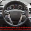 Hand Sewing Car Steering Wheel Cover For Honda Accord 8 2008 2009 2010-2012 Odyssey 2011-2017 Crosstour 2012 Pilot 2009-2015
