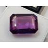 Amethyst Purple Color Emerald Cut 11-12 Ct Beautiful Certified Loose Gemstone