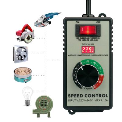 Upgraded Speed Regulator Speed Controller 220V Speed Regulator Motor Use Improve Tool Efficiency for Angles Grinder