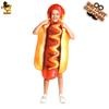 Halloween Children's Funny Food Digital Printing Sponge Spoof Hot Dog Cosplay Costume
